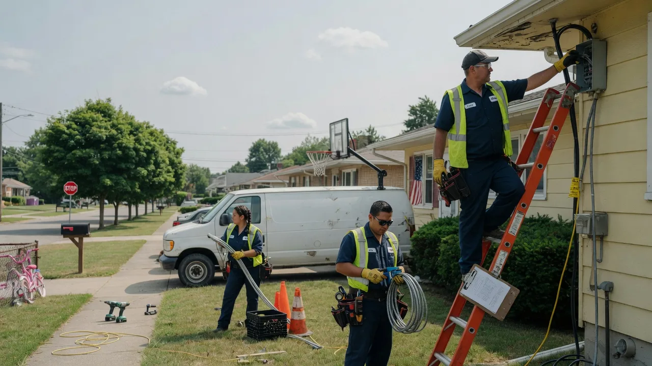 Licensed Electrician in Hooppole, IL near me